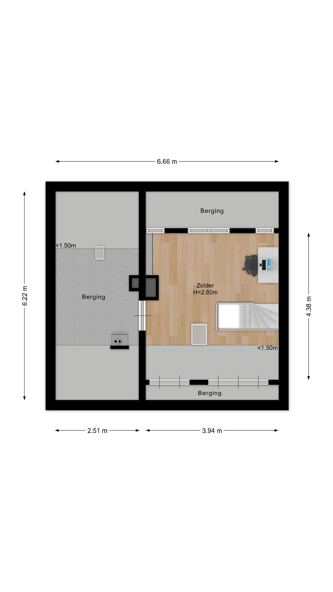 Spacious semi-detached home with generous garden in desirable Lochem-Oost — 61