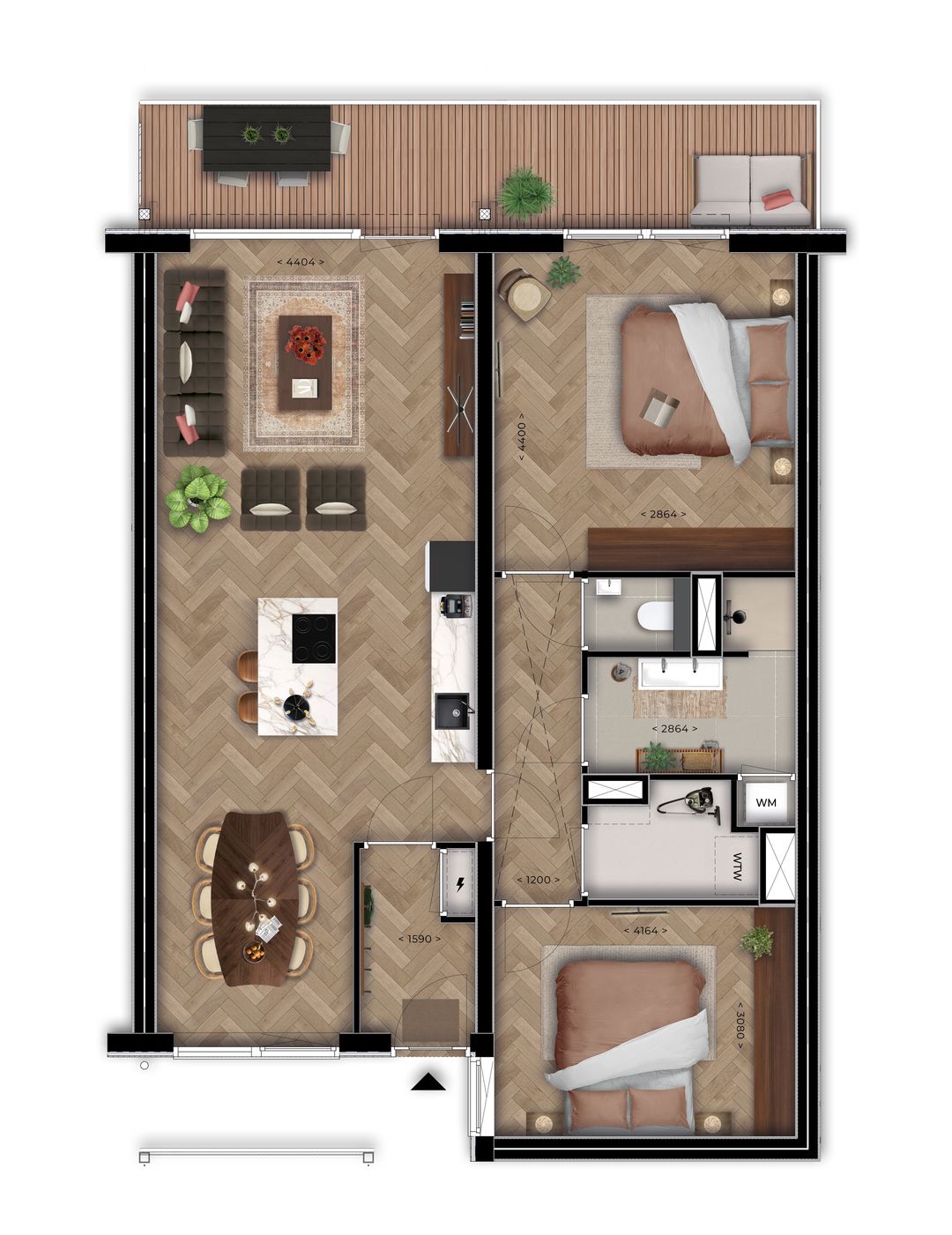 Foto 8 van Type D (Bouwnr. 4)