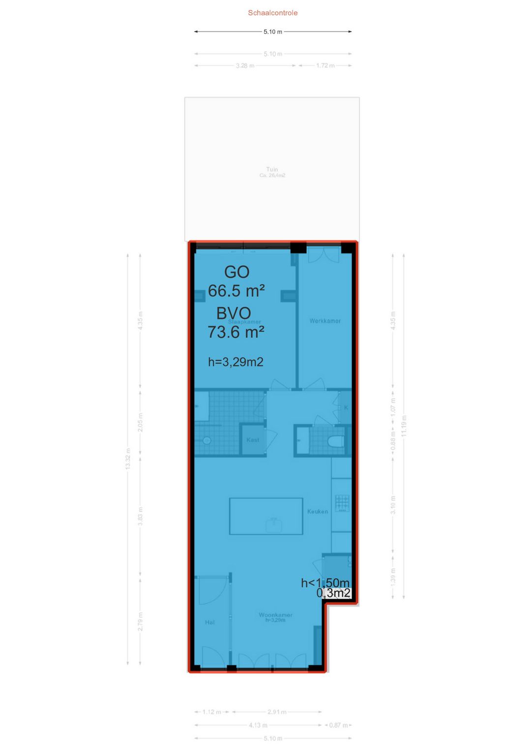 Turn-key ground floor apartment with south-facing garden in De Pijp — 38