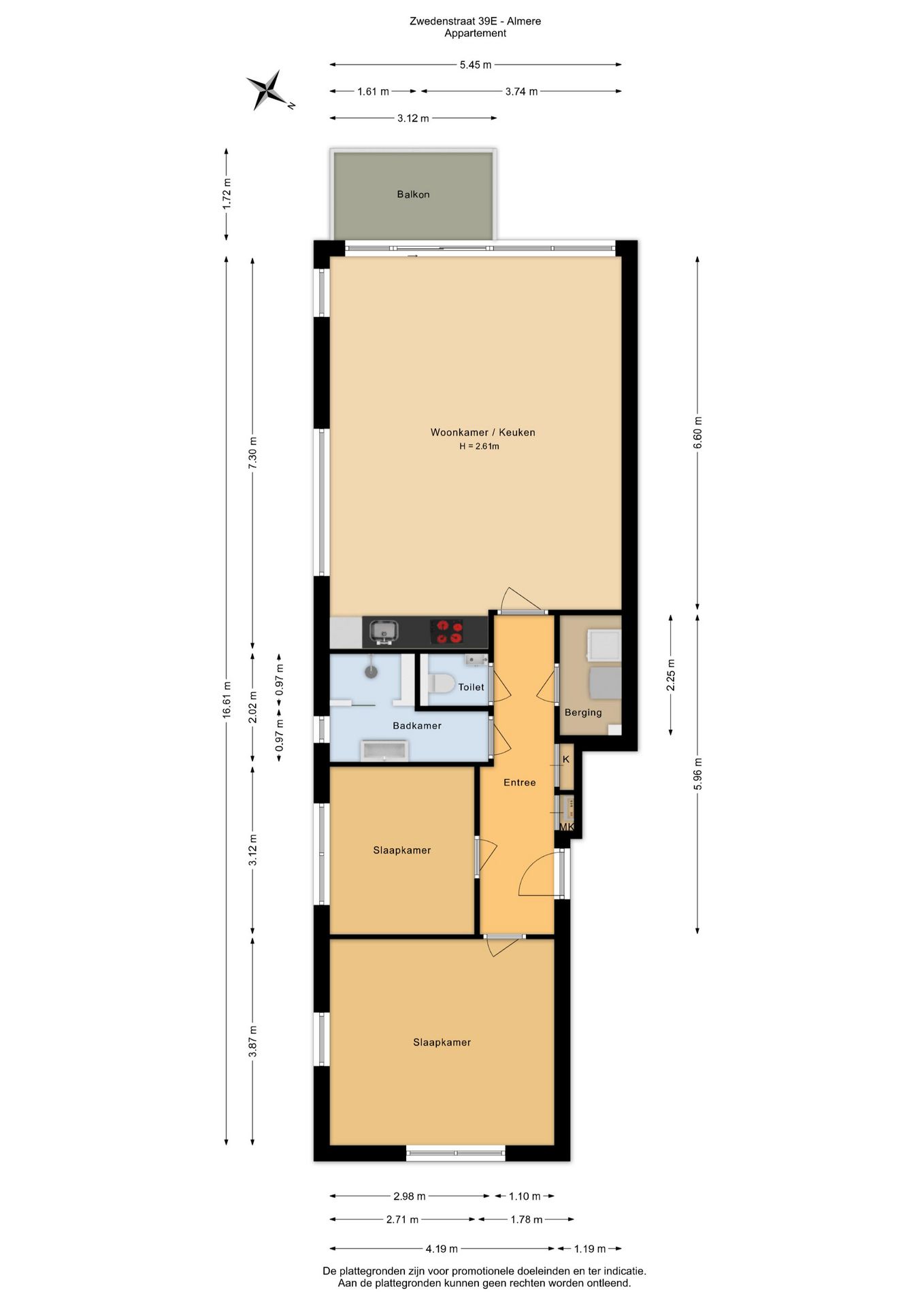 Foto 42 van Zwedenstraat 39-E