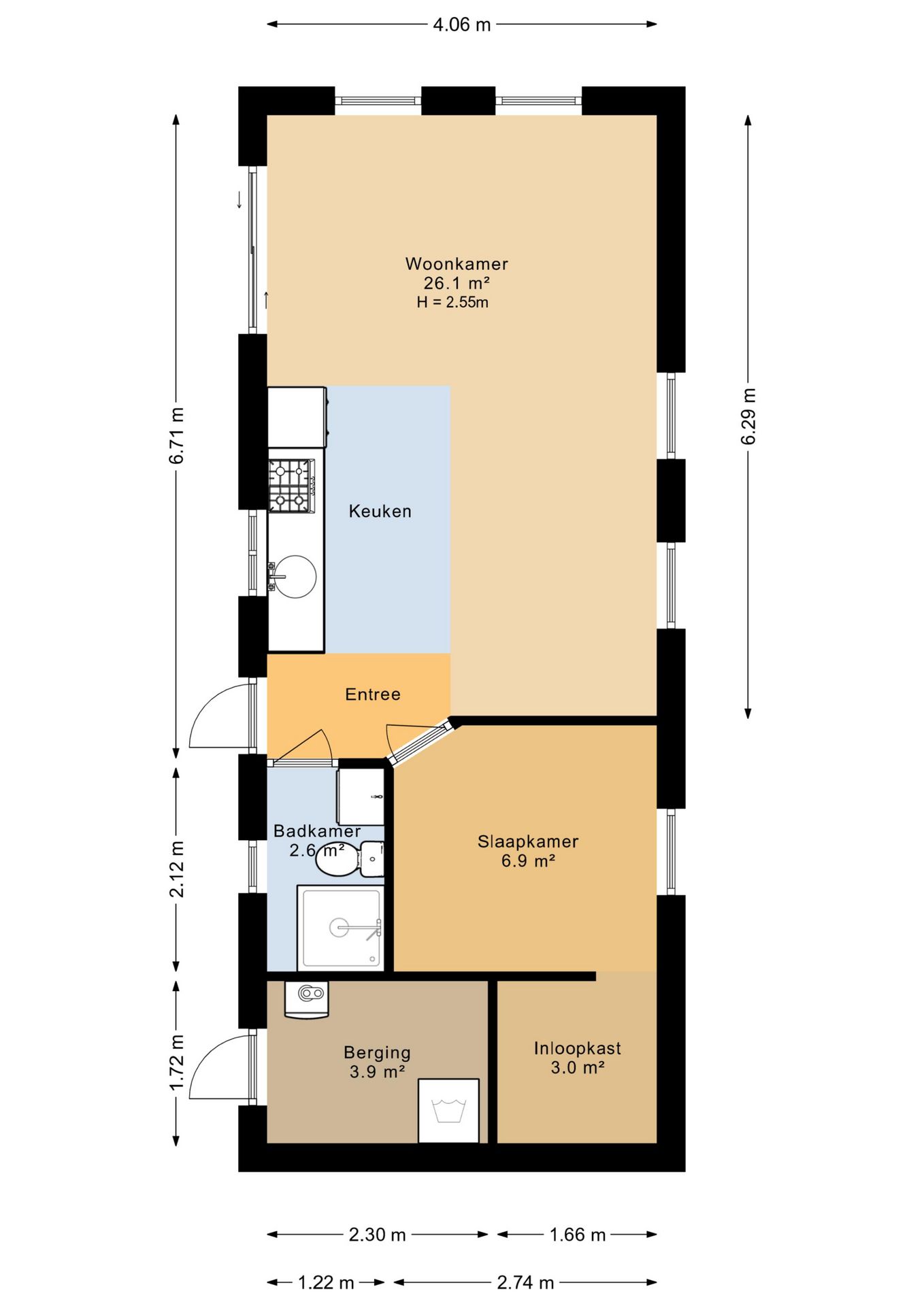 Foto 33 van Binnenpad 33-A46