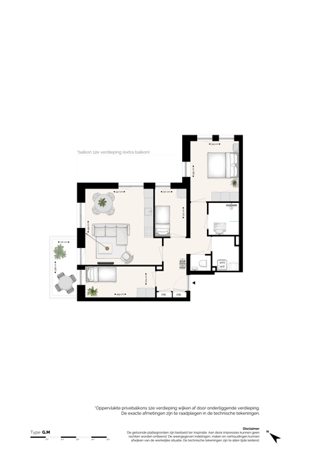 Vierkamer appartementen met uitzicht thumbnail