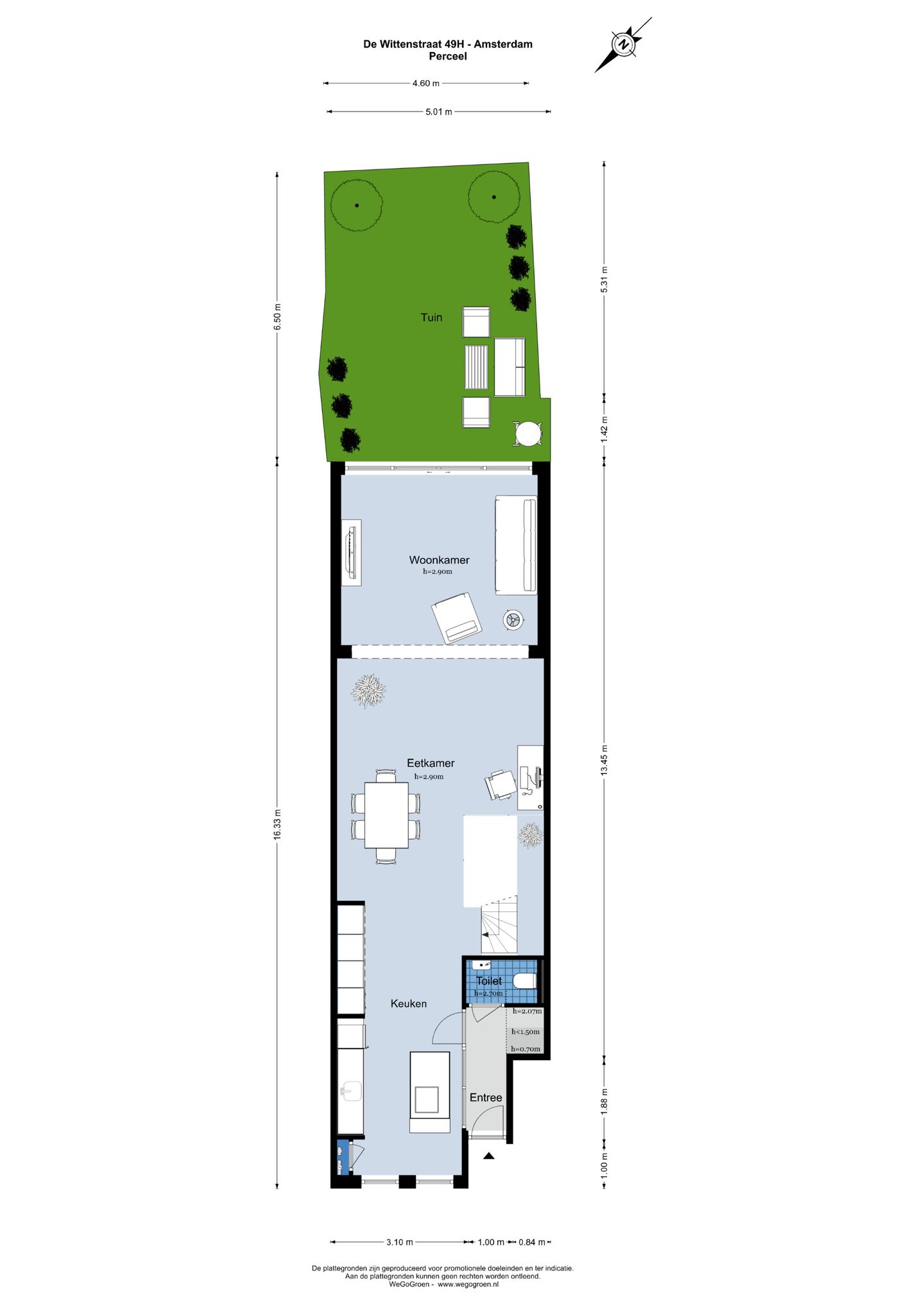 Foto 49 van De Wittenstraat 49-H
