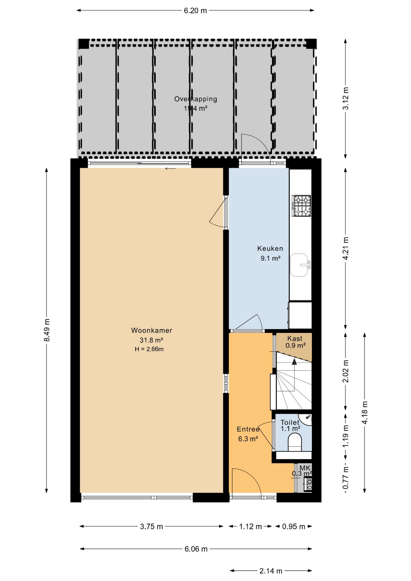 Foto 51 van Dr HAW van der Vechtlaan 88