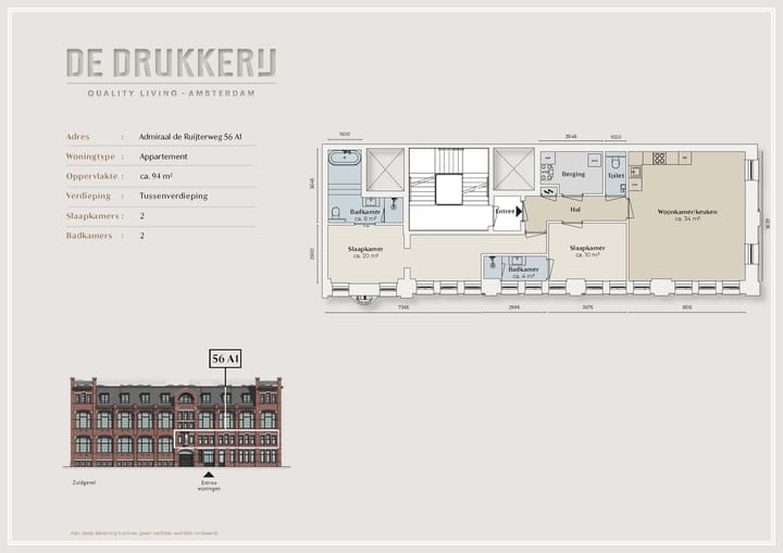 Foto 4 van Admiraal De Ruijterweg 56-A1