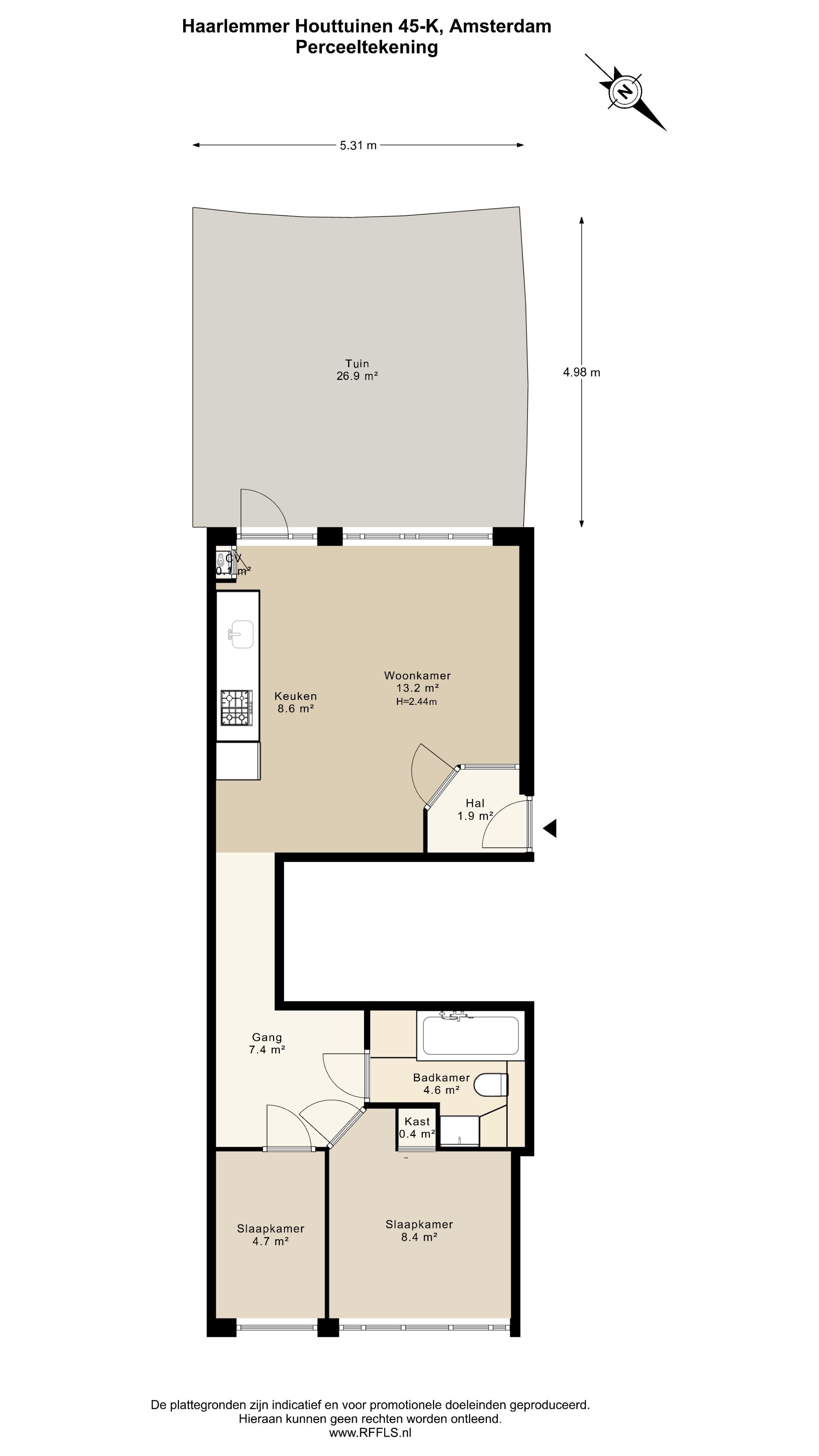 Photo 33 of Haarlemmer Houttuinen 45-K