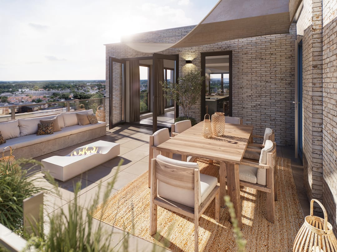Spacious New Build Apartment with City Views in Oss — 12