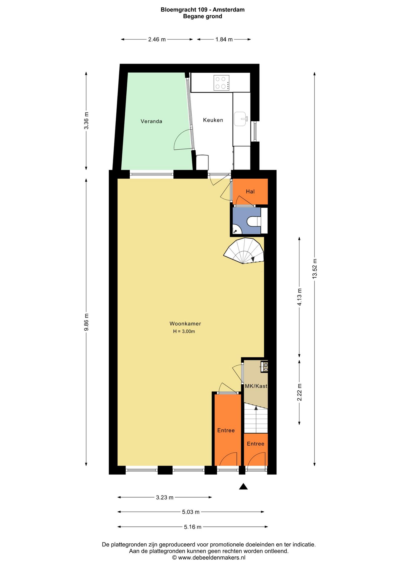 Foto 45 van Bloemgracht 109-H