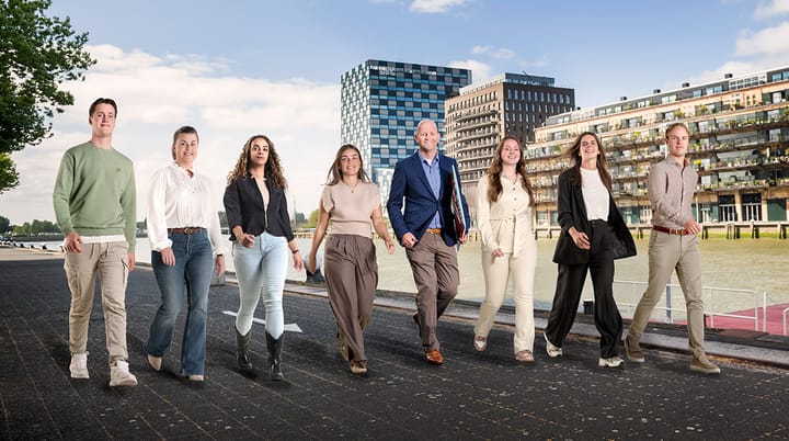 Een promotiefoto voor op kantoor