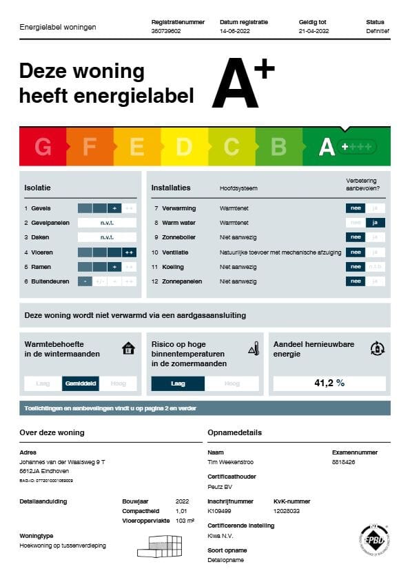 Foto 16 van Johannes van der Waalsweg 9-T
