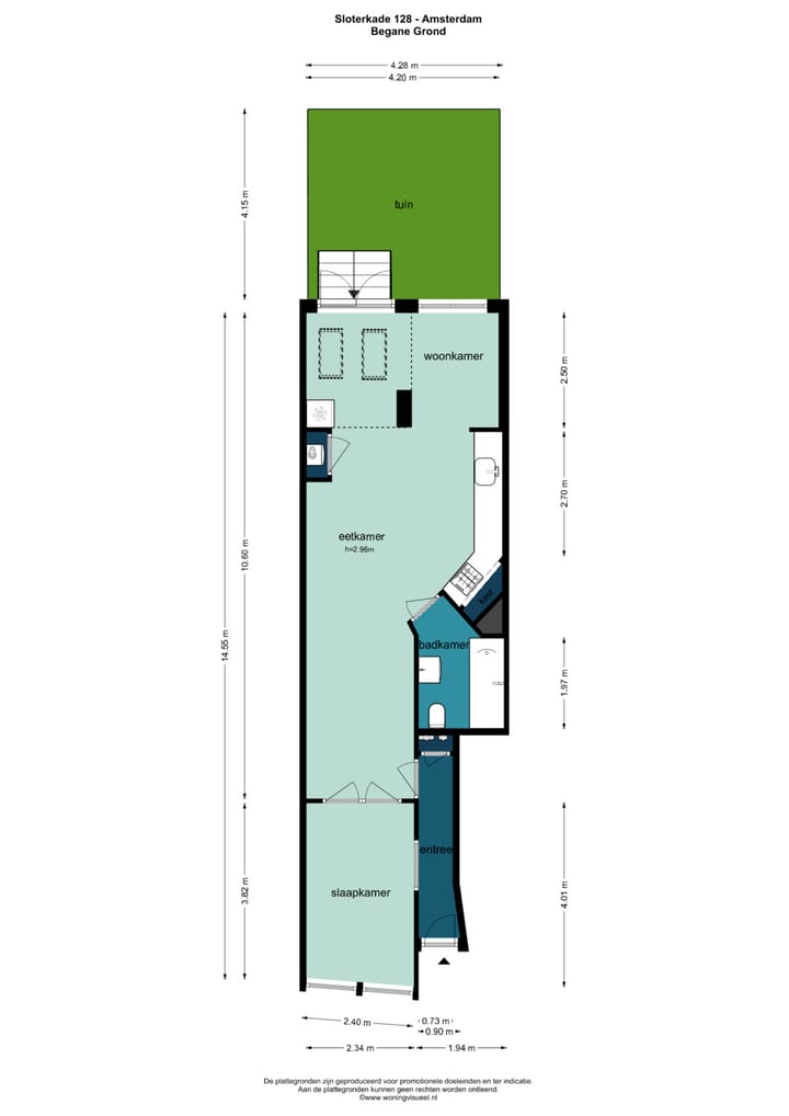 Foto 4 van Sloterkade 128-H