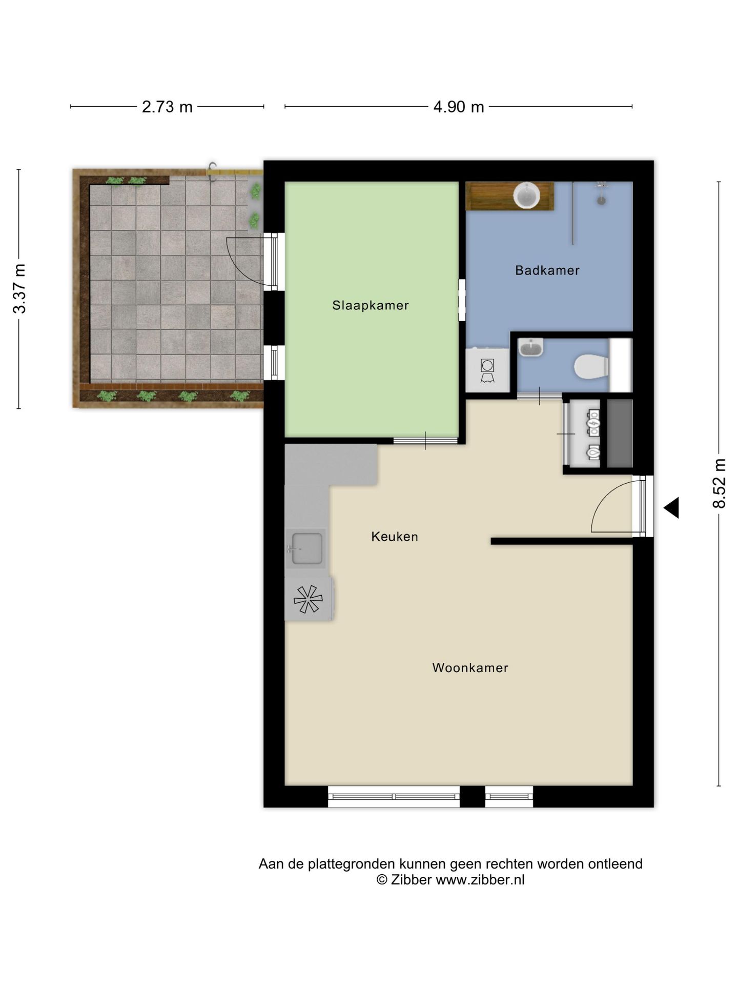 Ground floor apartment with garden in Schollevaar — 25