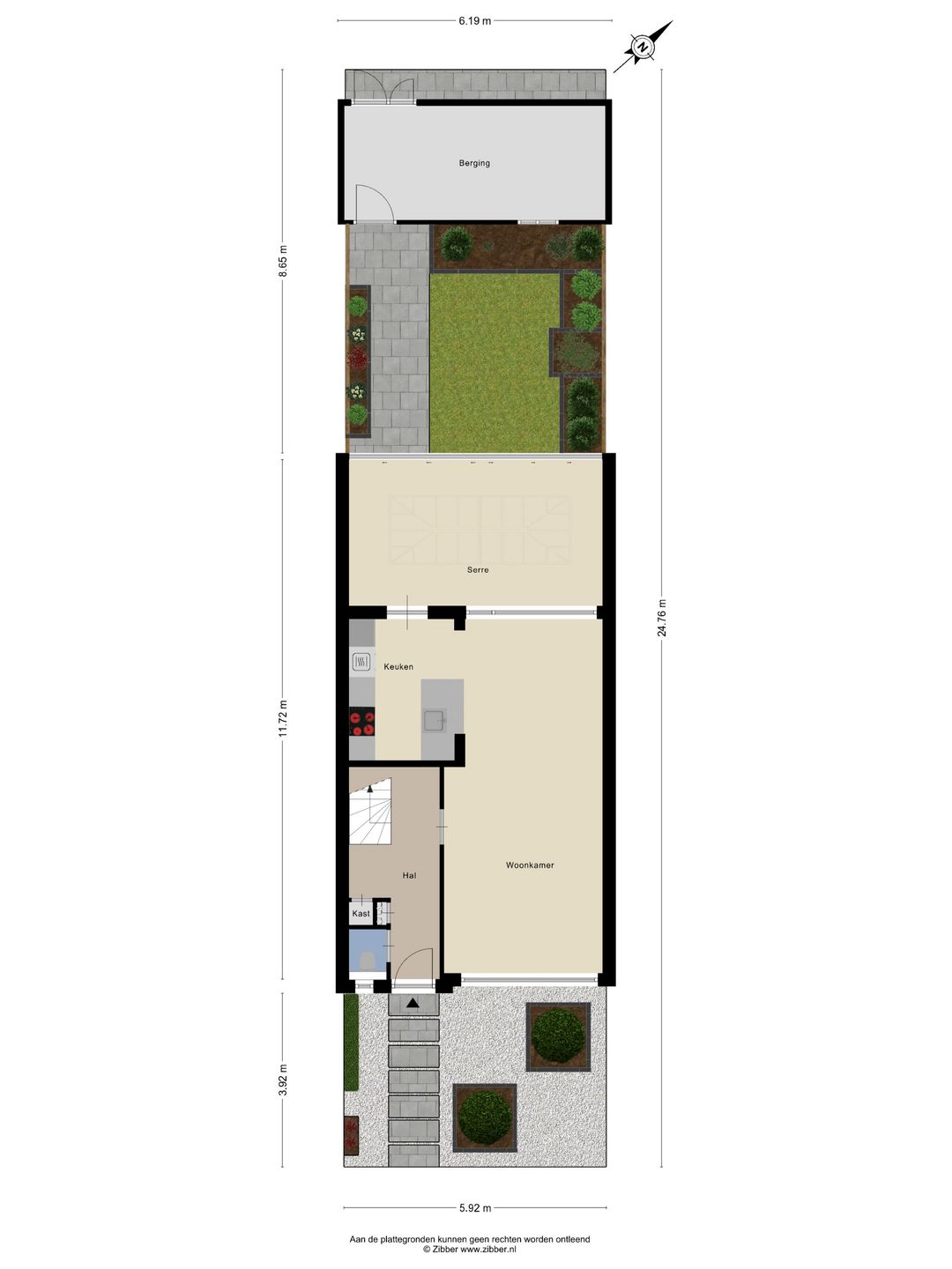 Modernized Terraced House with Garden Canopy in Den Bosch — 37