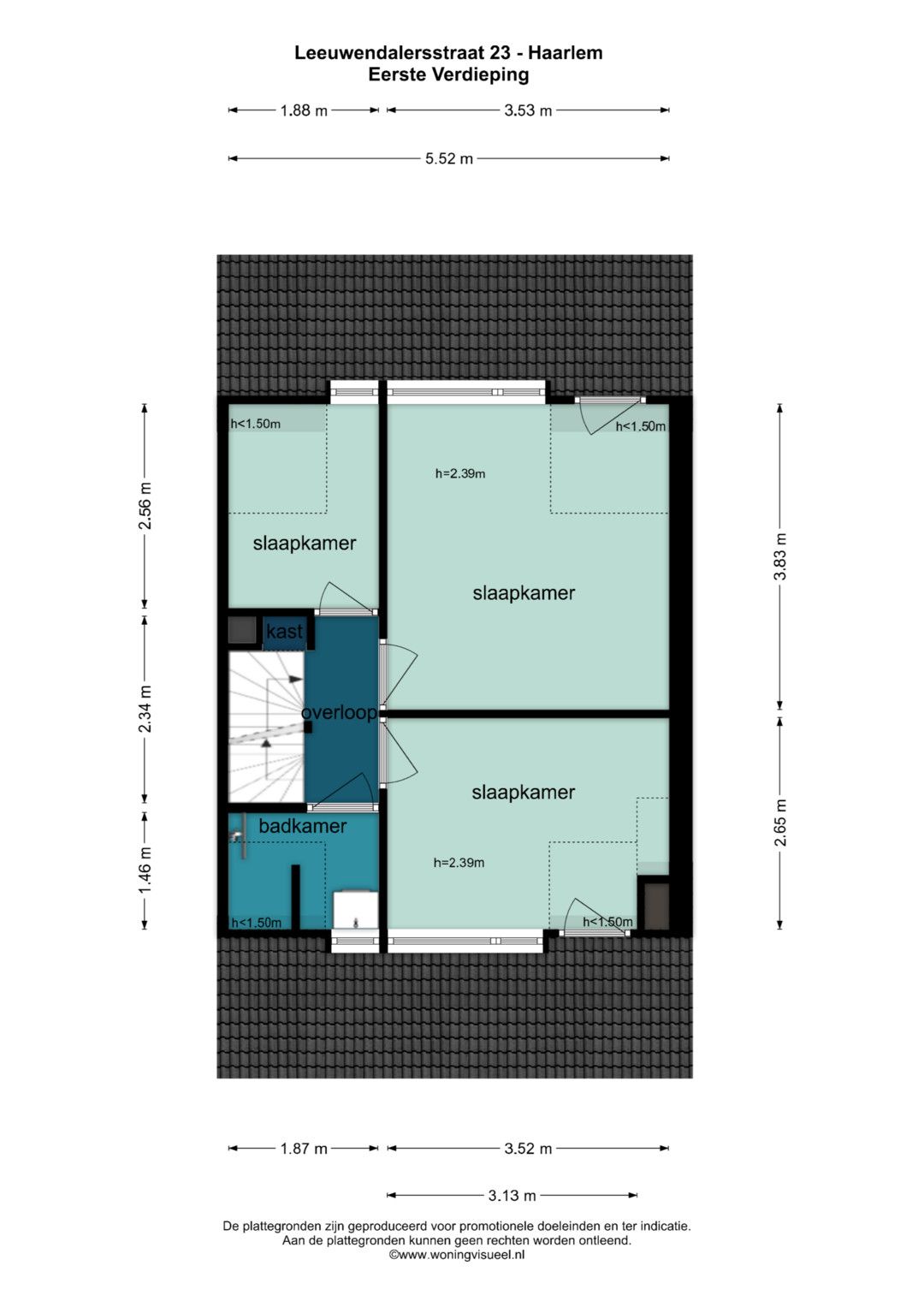 Foto 45 van Leeuwendalersstraat 23