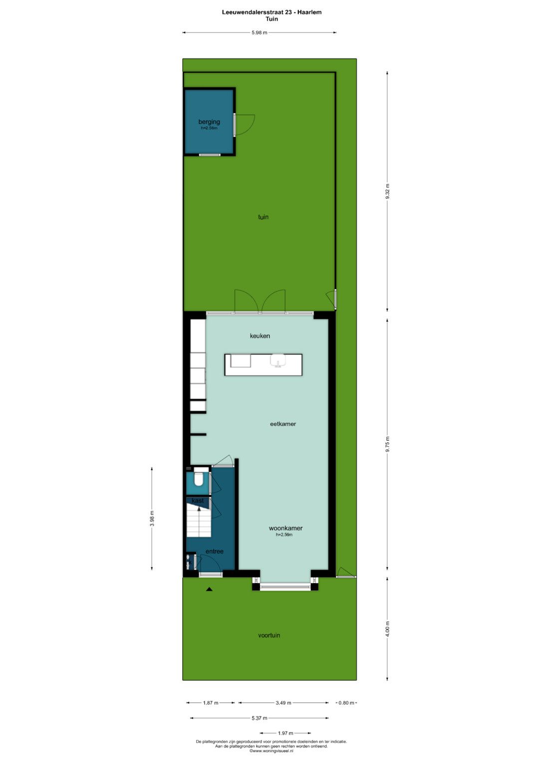 Foto 43 van Leeuwendalersstraat 23