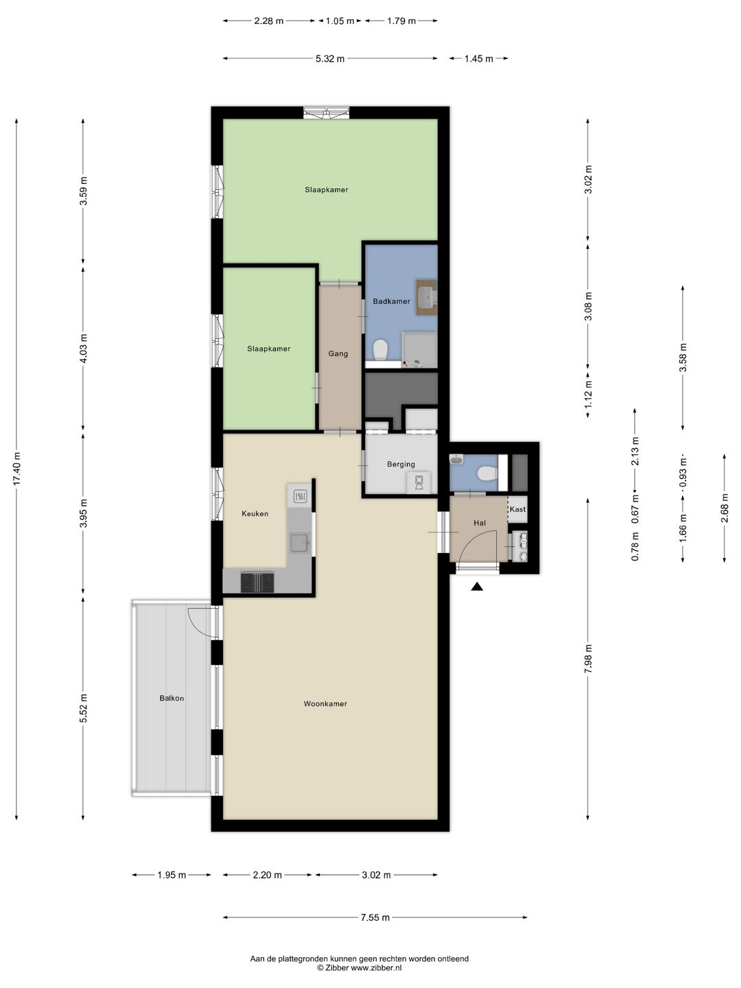 Apartment with Panoramic Views and Energy Label A in Nijmegen Hatert — 38