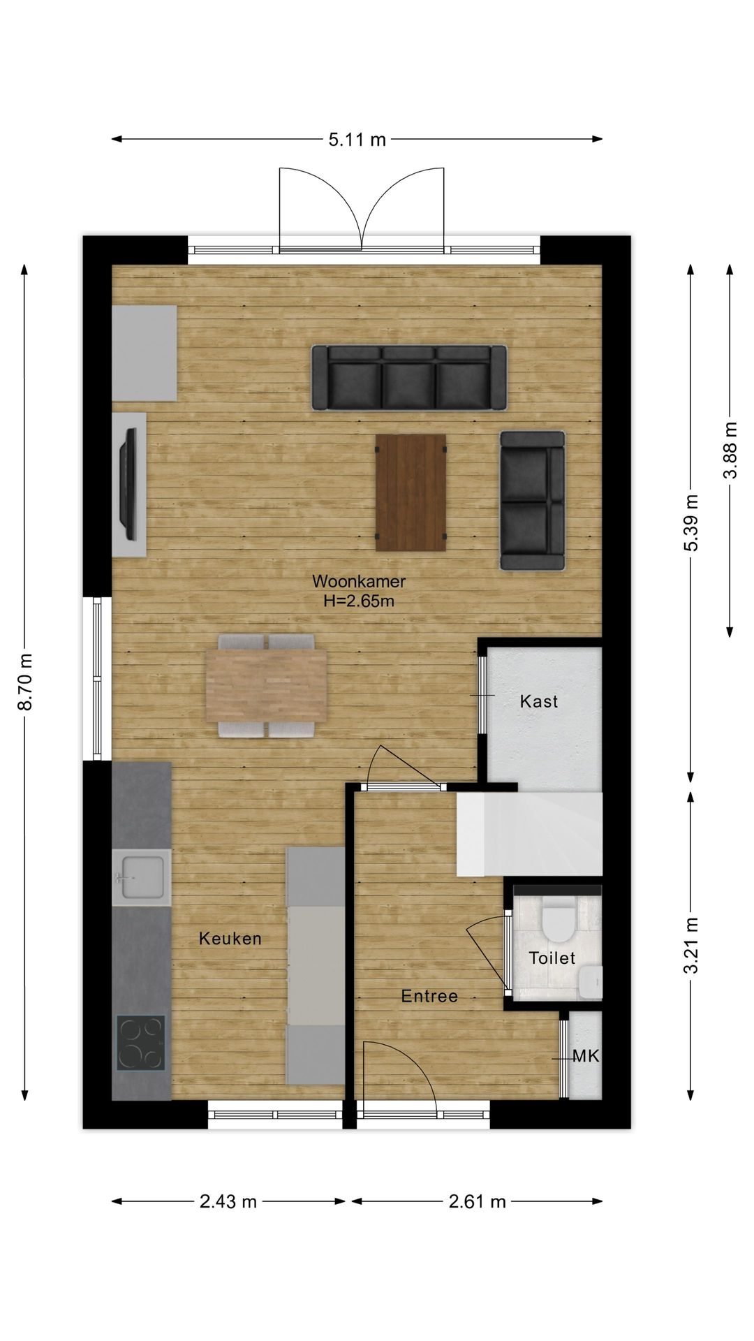 Foto 47 van Hubertshoeve 26