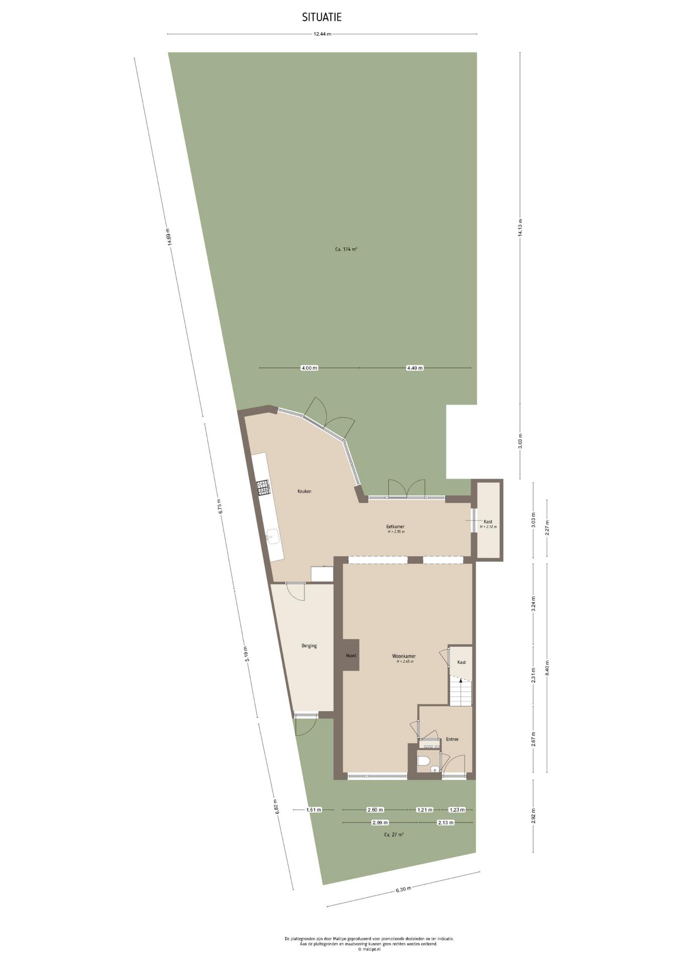 Spacious End Terraced Home with Free Views and Green Surroundings — 66