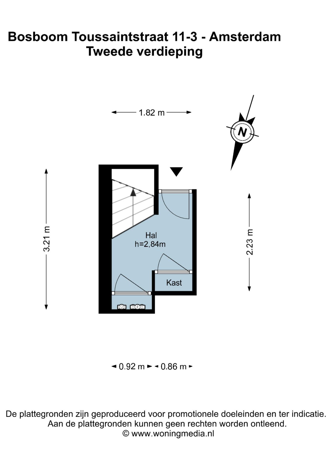 Spacious Bright Upper Apartment with Rooftop Terrace in Oud West — 35