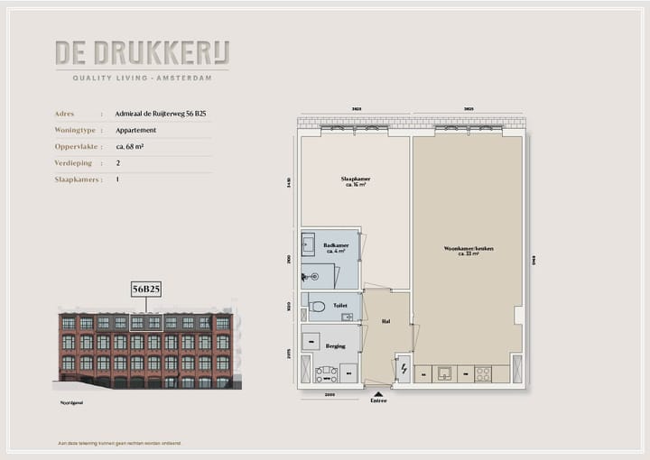 Foto 5 van Admiraal De Ruijterweg 56-B25