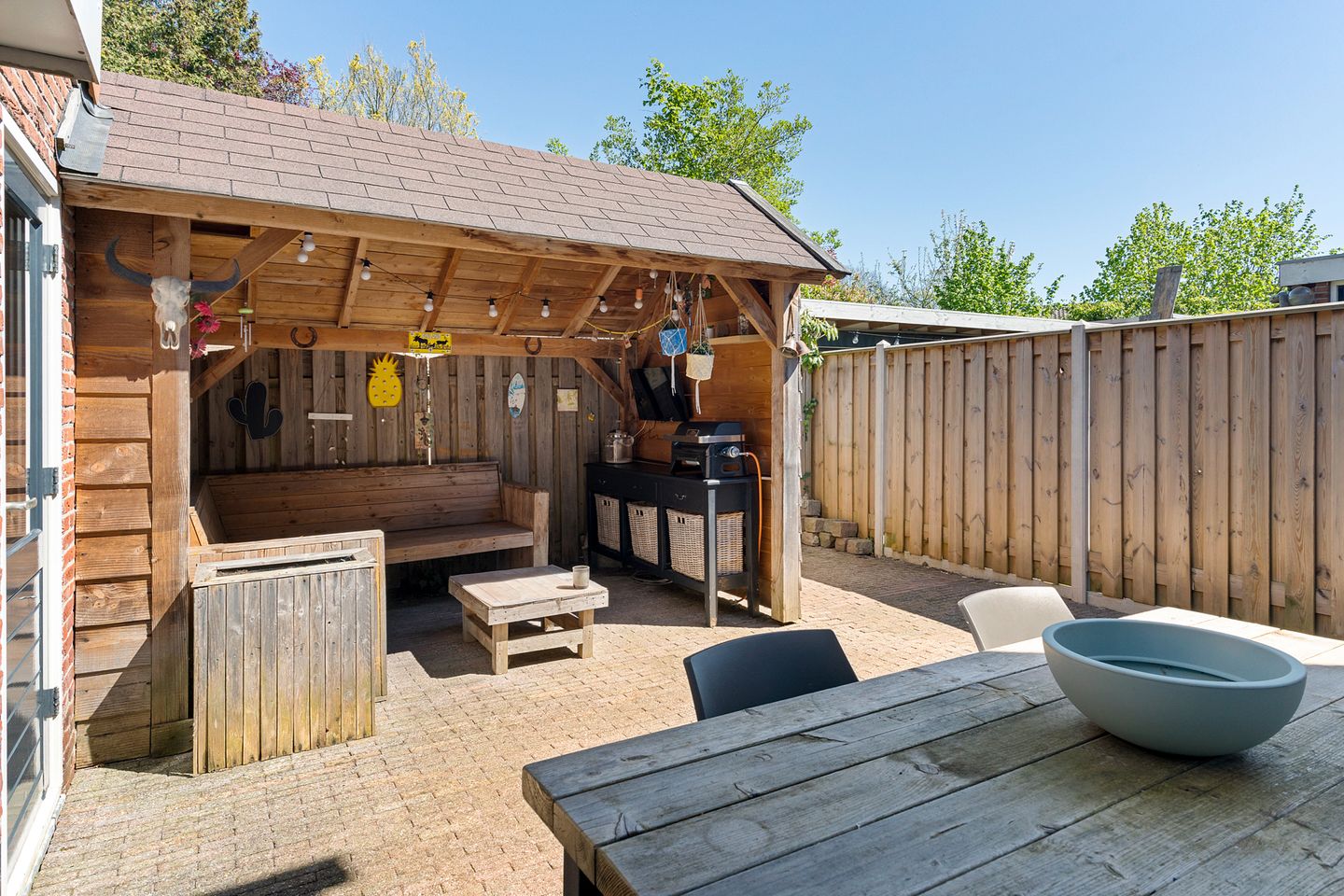 Well-maintained semi-detached house with three bedrooms and backyard canopy in Hengelo — 29