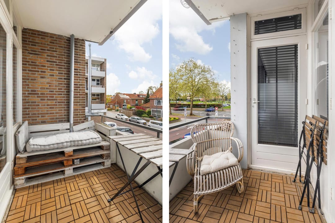 Bright 3-room apartment with sunny south-facing balcony — 38