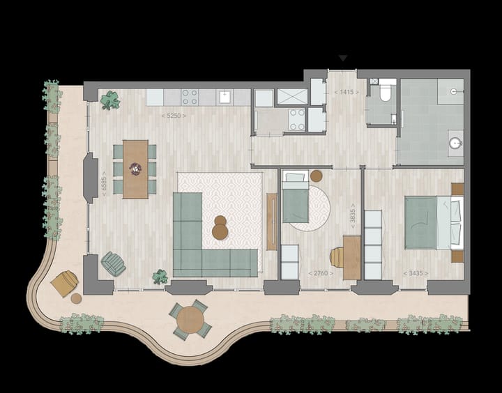 Foto van Type D Bovenwoning