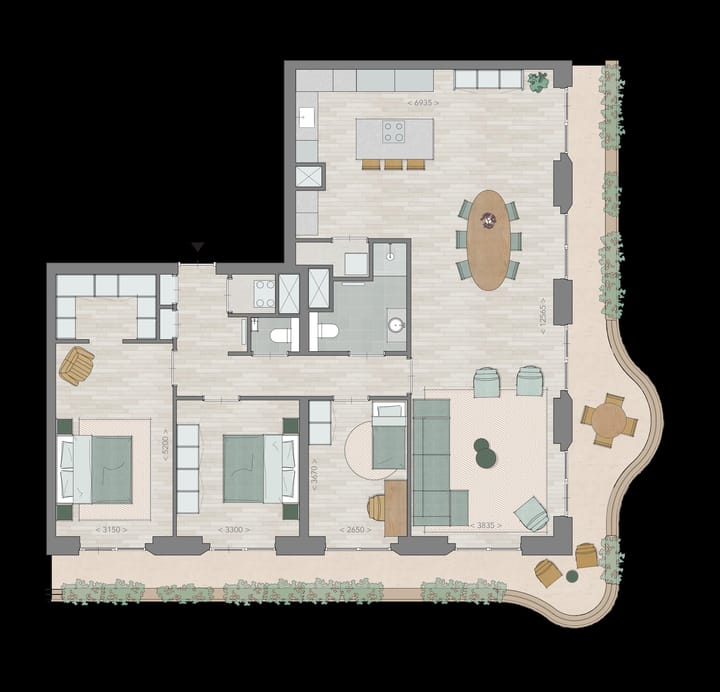 Foto van Type F Bovenwoning
