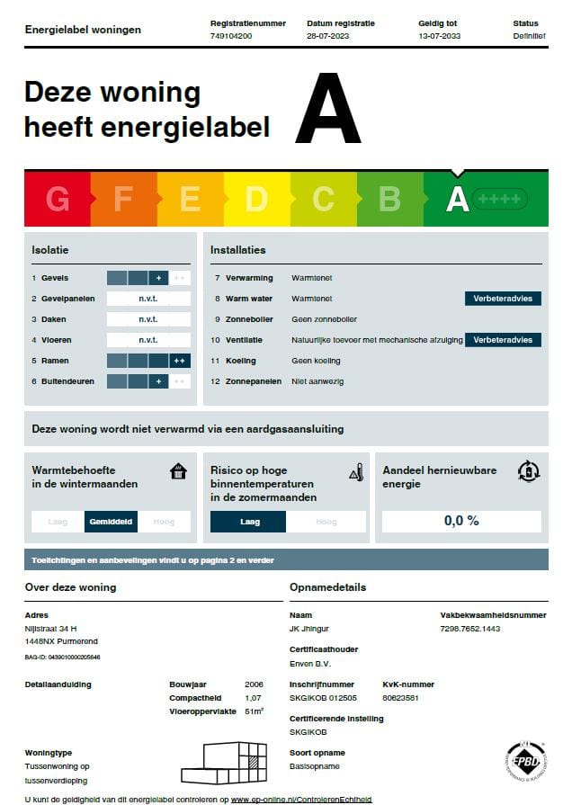 Foto 40 van Nijlstraat 34-H