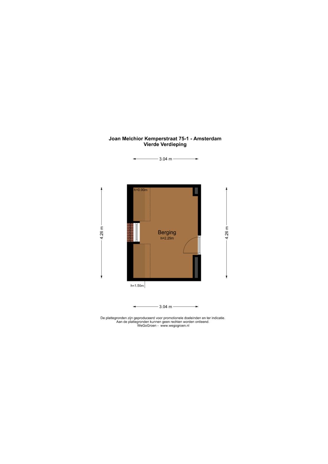 Charming 2-Room Apartment with Energy Label A and South-Facing Balcony in Staatsliedenbuurt — 31