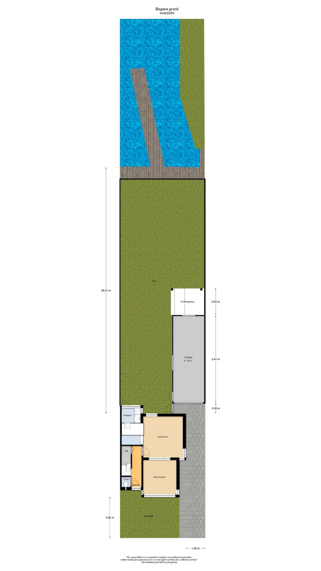 Characteristic 1930s Semi-Detached Home with Private Water Access and Boat Dock — 21