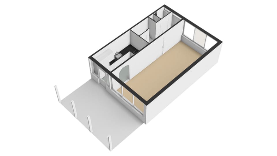 Move-in ready corner home with energy label A and spacious garden — 55