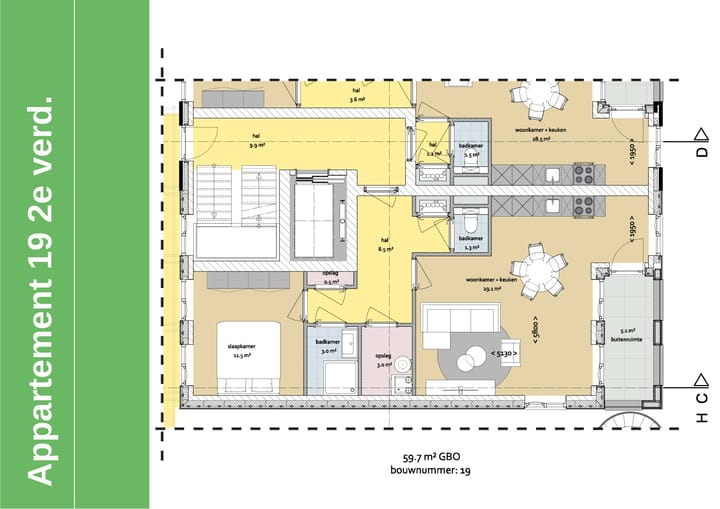 Foto 3 van Plan Lindepoort (Bouwnr. 19)