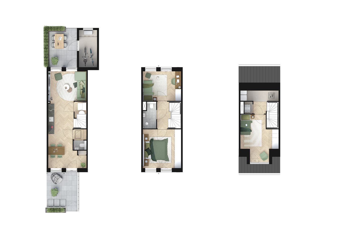 Foto 5 van Tussenwoningen (Bouwnr. 6)