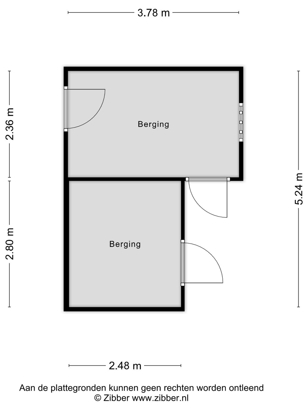 Well-maintained terraced house with terrace canopy in Achtse Barrier — 58