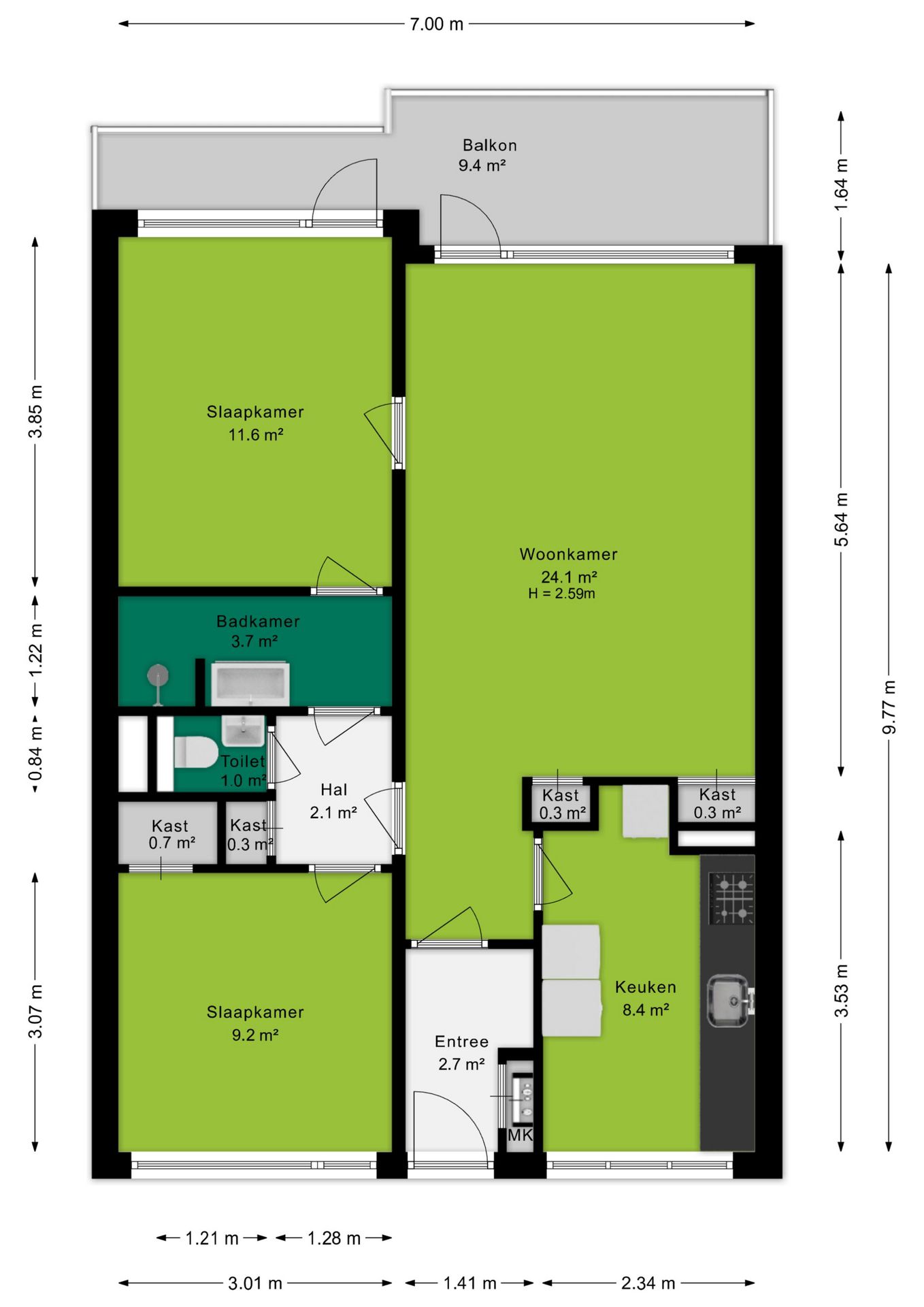 Foto 25 van Valkestein 801