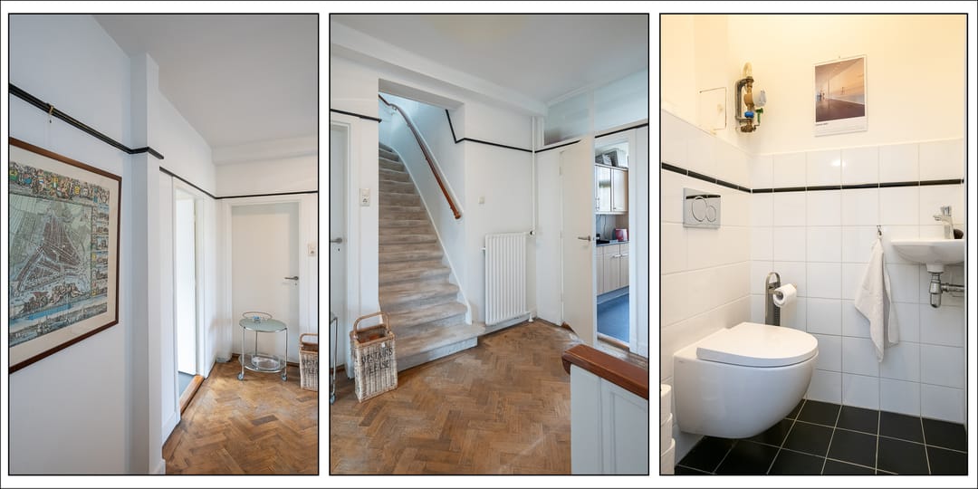 Spacious 1930s Upper Apartment with Large Sunny Terrace in Rotterdam Centre-West — 17