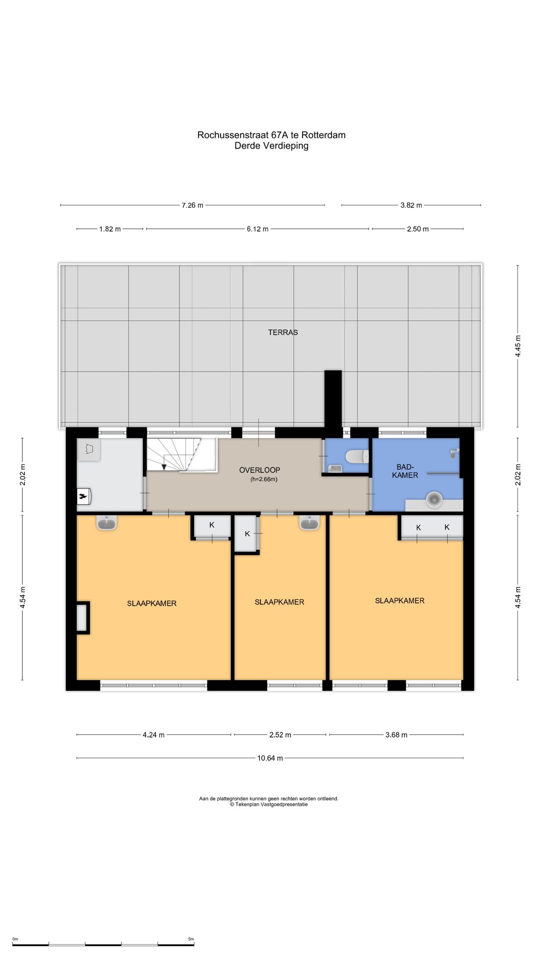 Spacious 1930s Upper Apartment with Large Sunny Terrace in Rotterdam Centre-West — 41