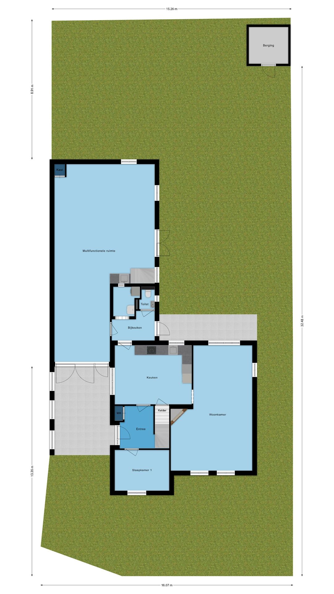 Luxurious detached A+++ energy label home with spacious hobby room in Bergeijk — 68