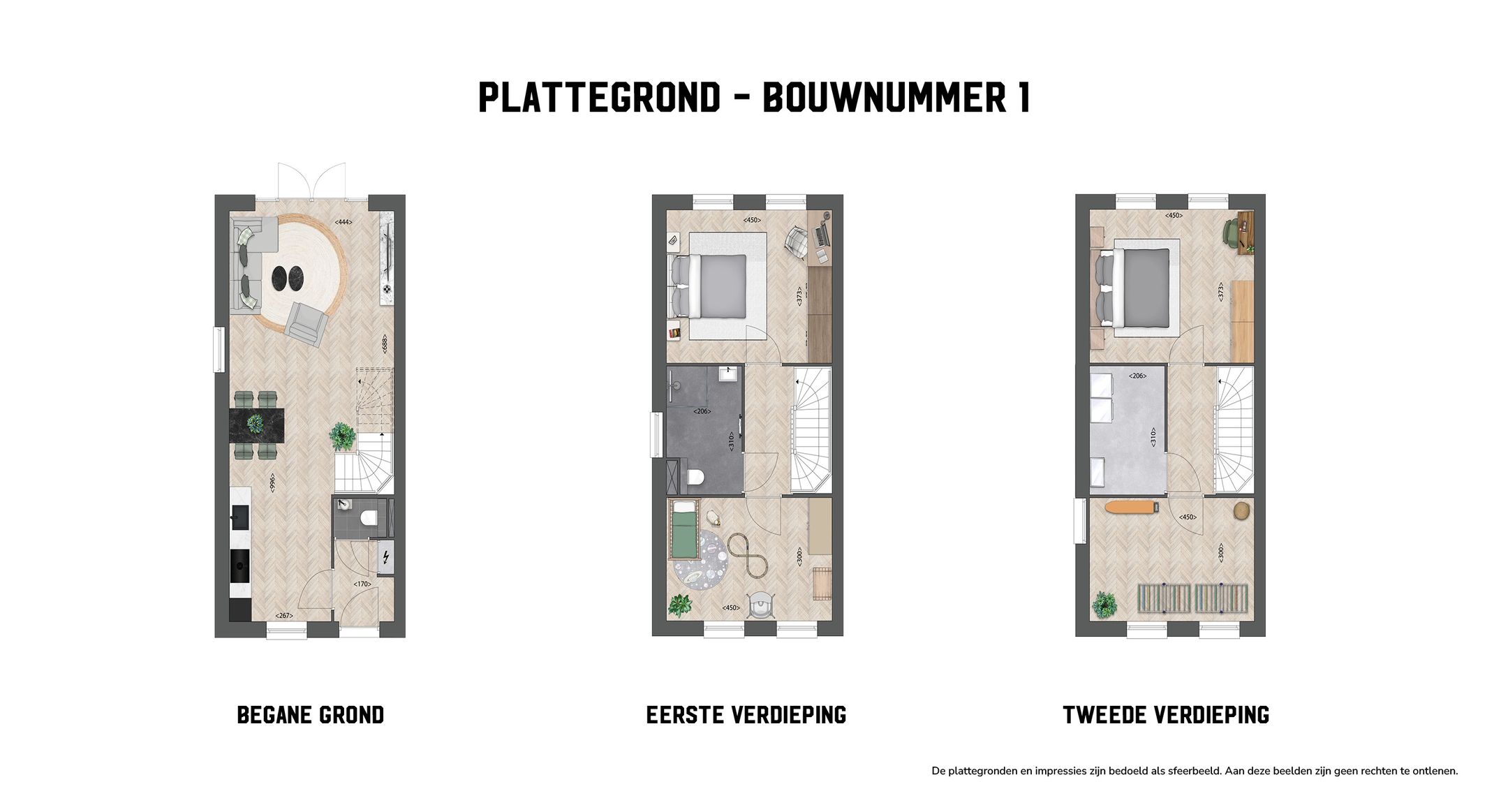Foto 3 van Herenhuis (Bouwnr. 1)