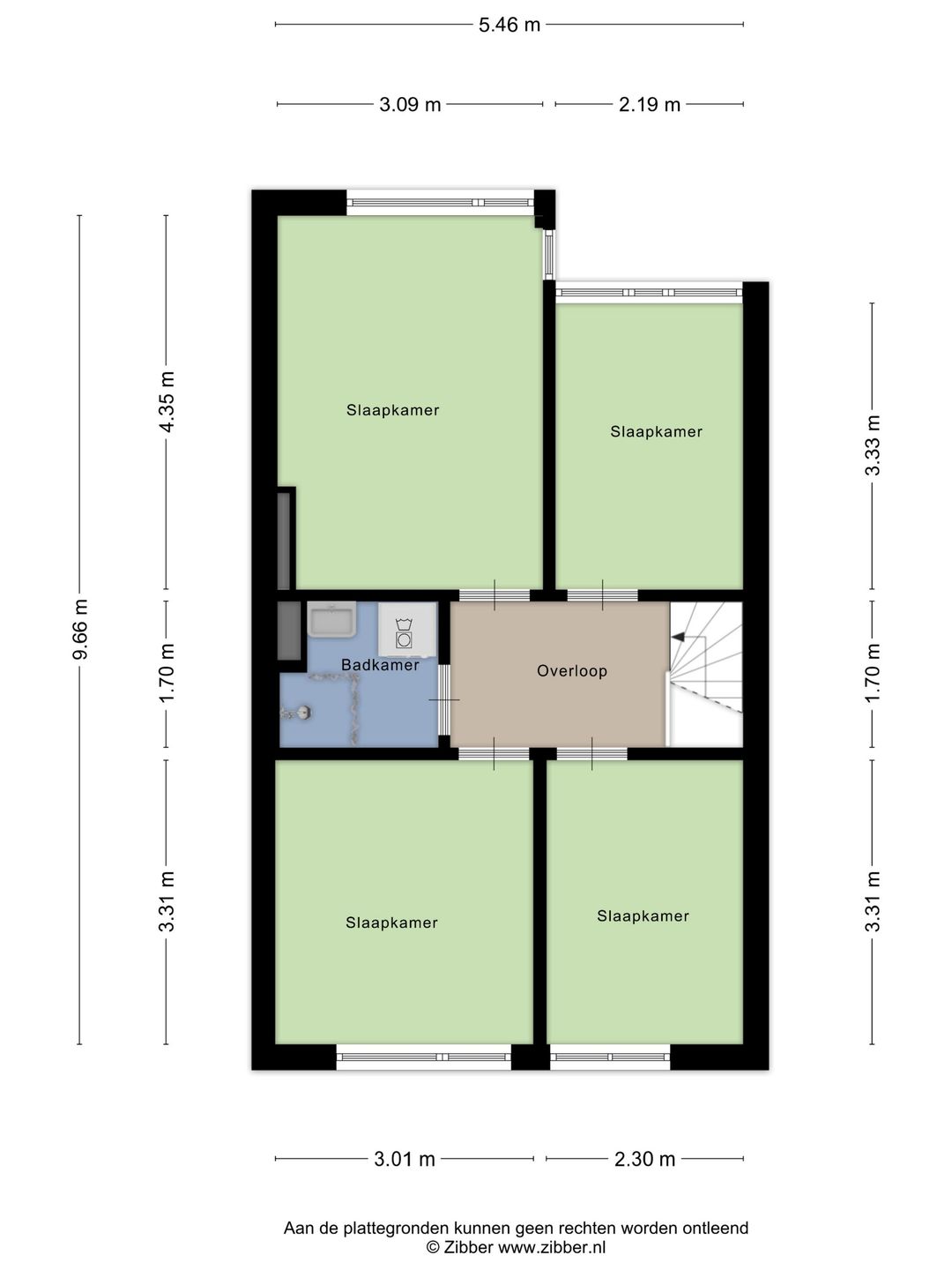 Spacious Maisonnette with Four Bedrooms Near Groningen Stadspark — 31