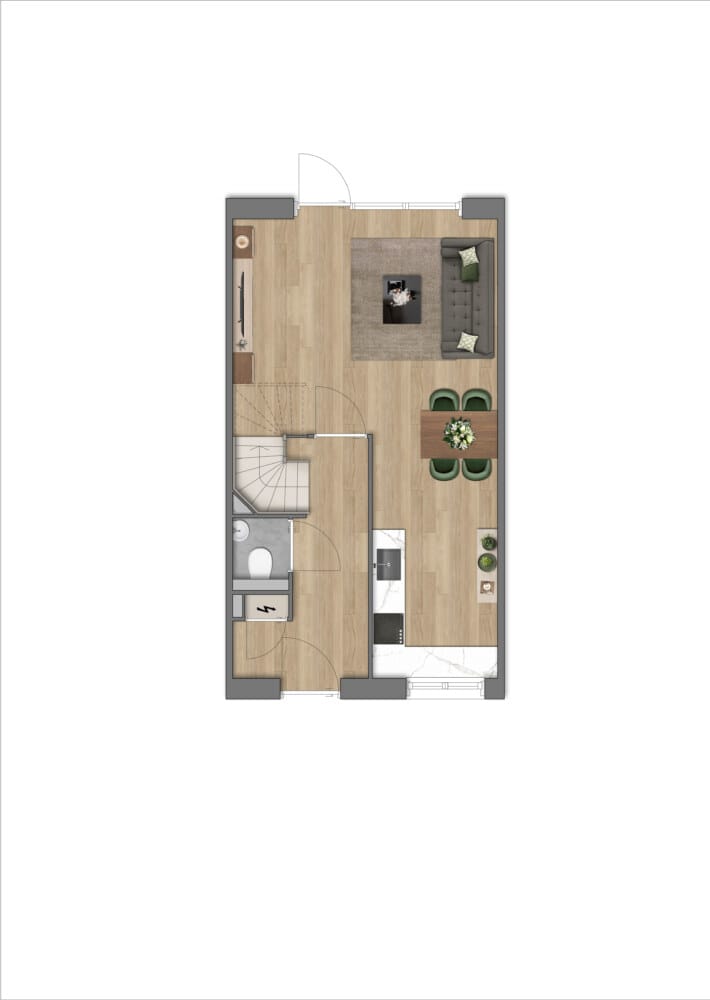 Photo 2 of Het Korianderkwartier - Tussenwoningen (Bouwnr. 24)