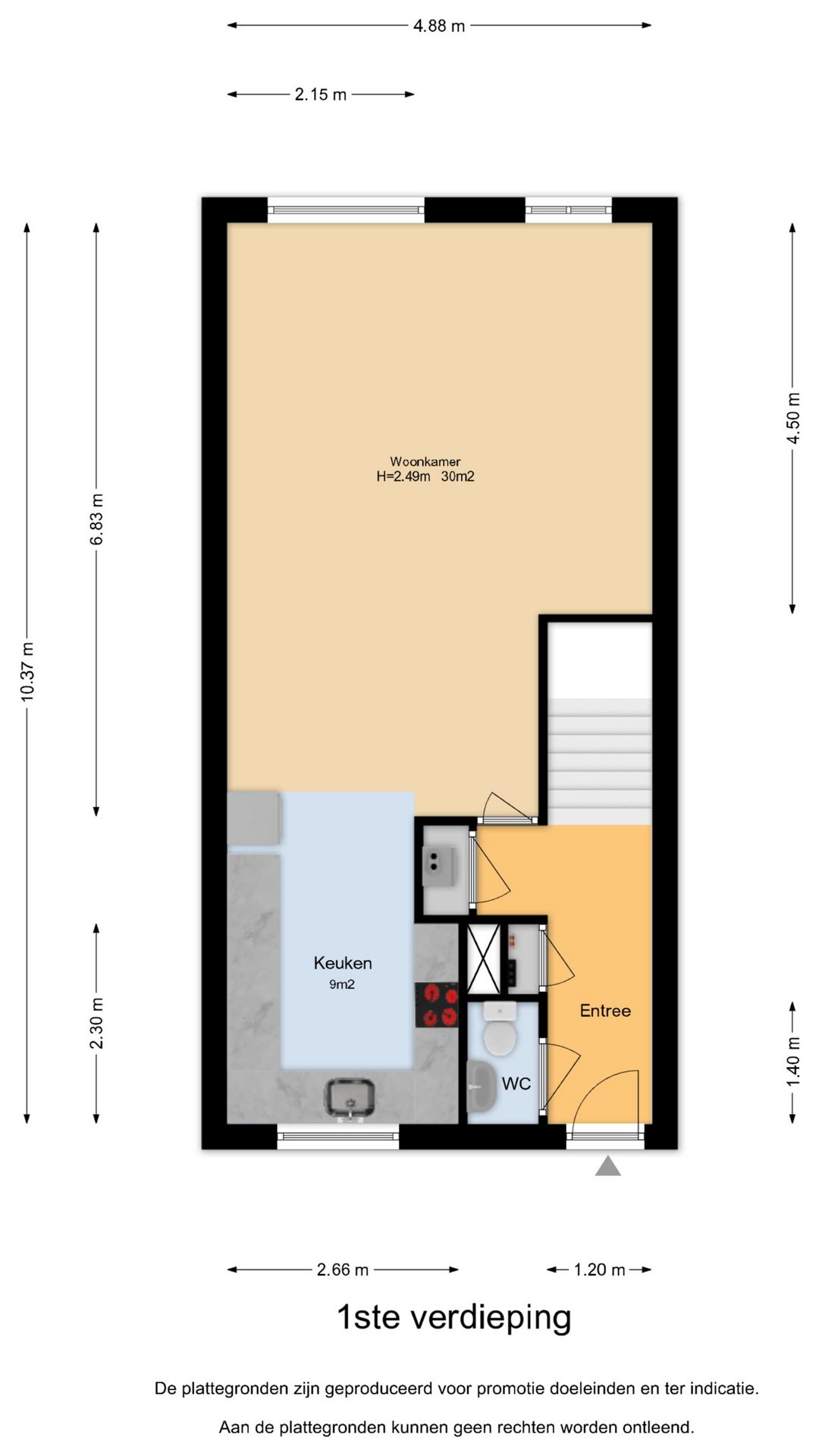 Light and spacious maisonette with garden in green Lunetten — 40