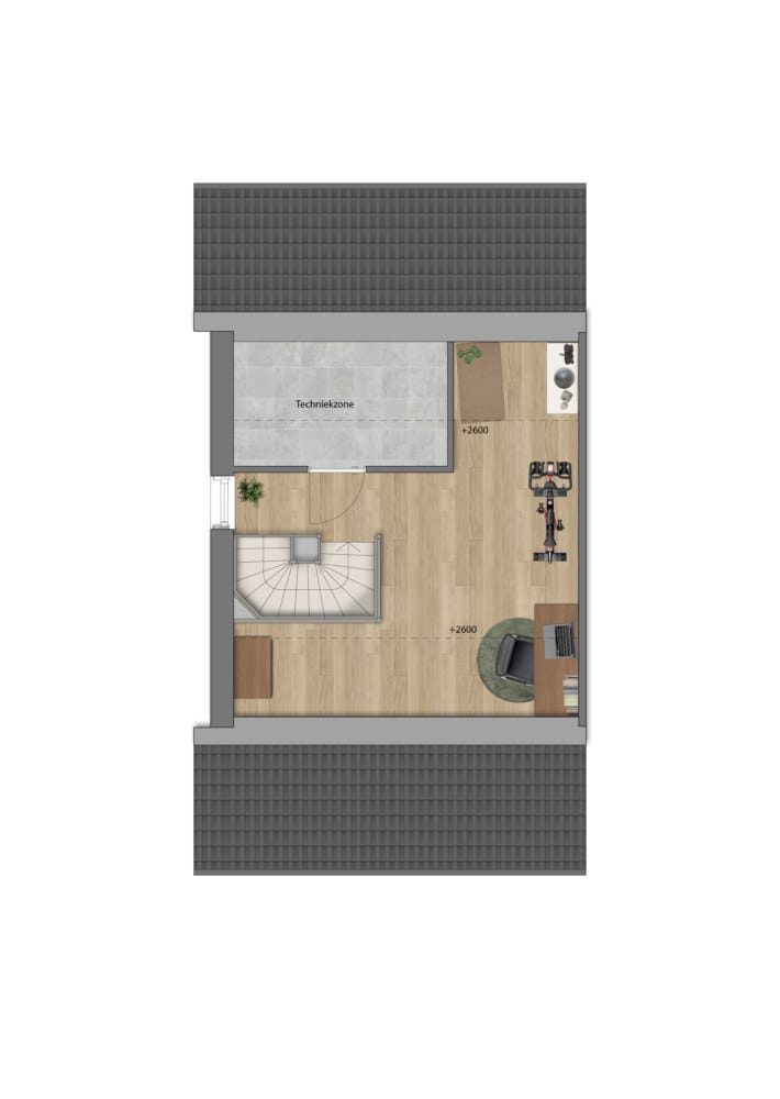 Foto 5 van Het Korianderkwartier - Twee-onder-een-kapw (Bouwnr. 35)
