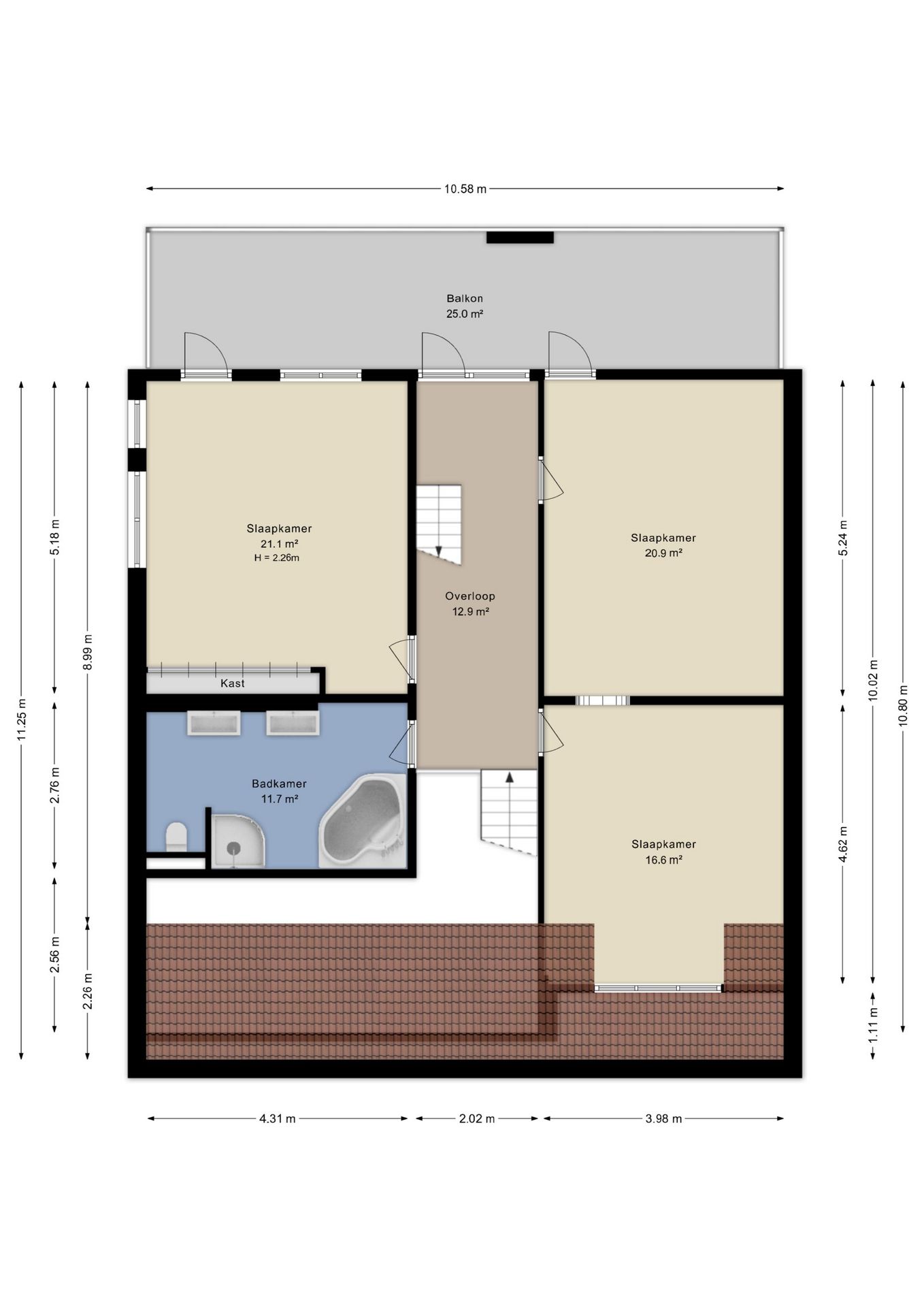 Spacious detached family home with south-facing garden and home office in Nieuwegein — 69
