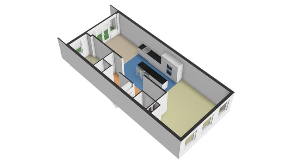 Spacious double upper apartment in popular Kralingen West — 31
