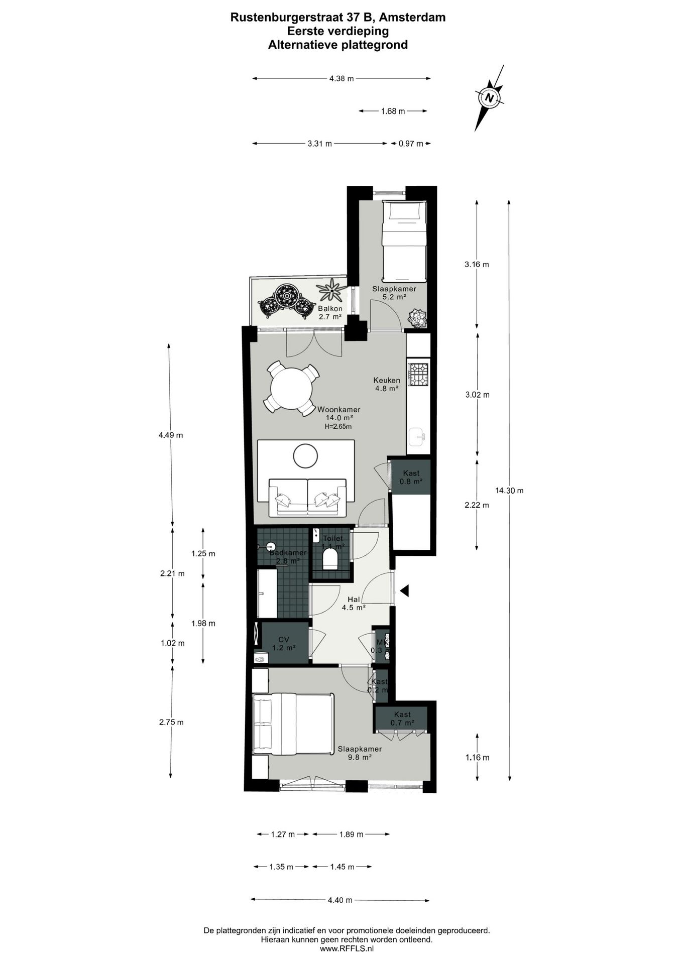 Foto 42 van Rustenburgerstraat 37-B