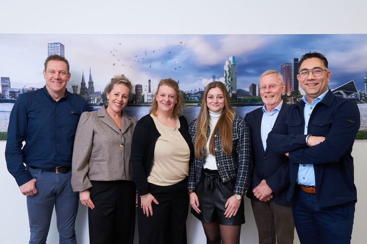 Een promotiefoto voor op kantoor
