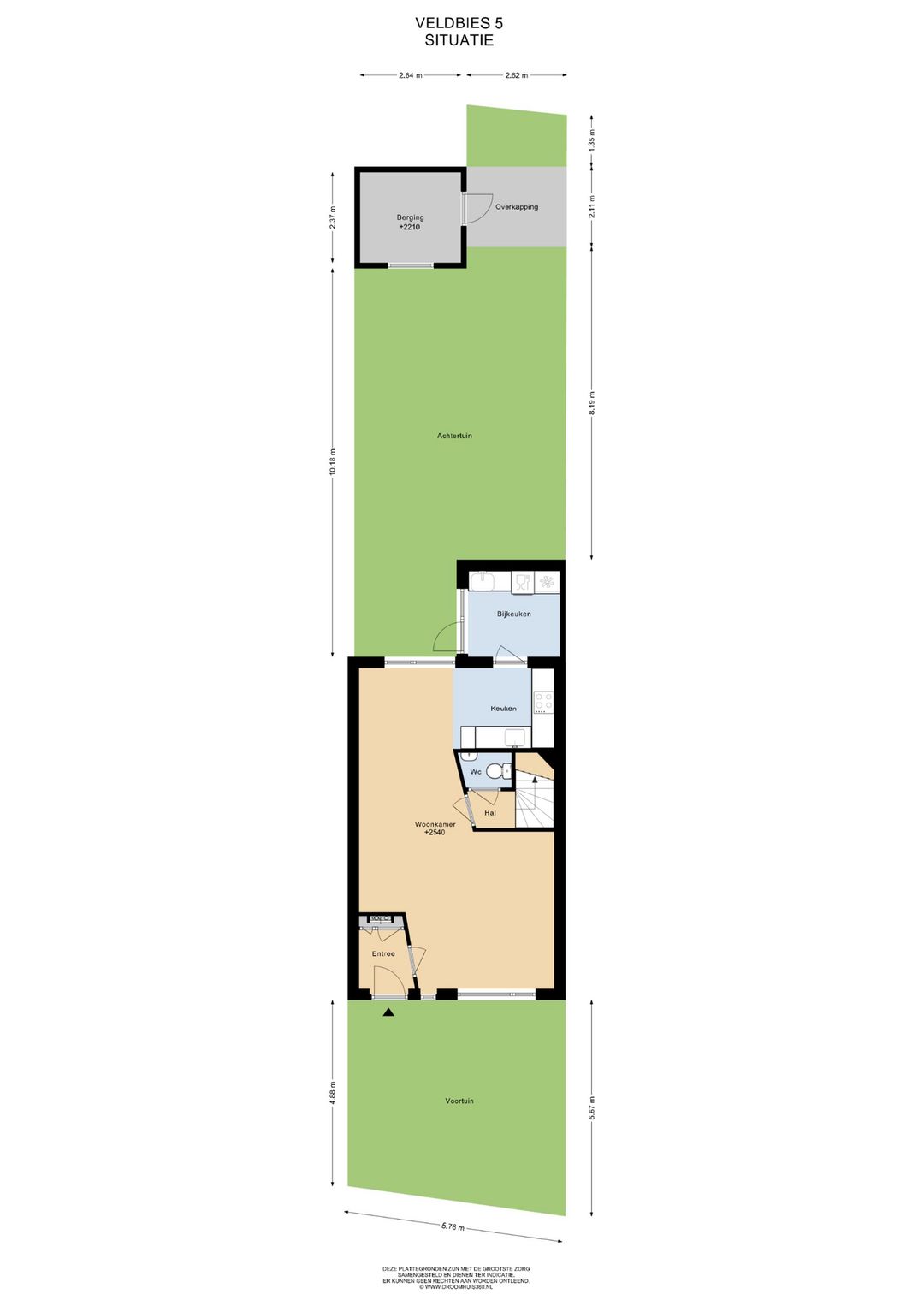 Spacious terraced home with sunny west-facing garden in quiet Abbekerk — 46