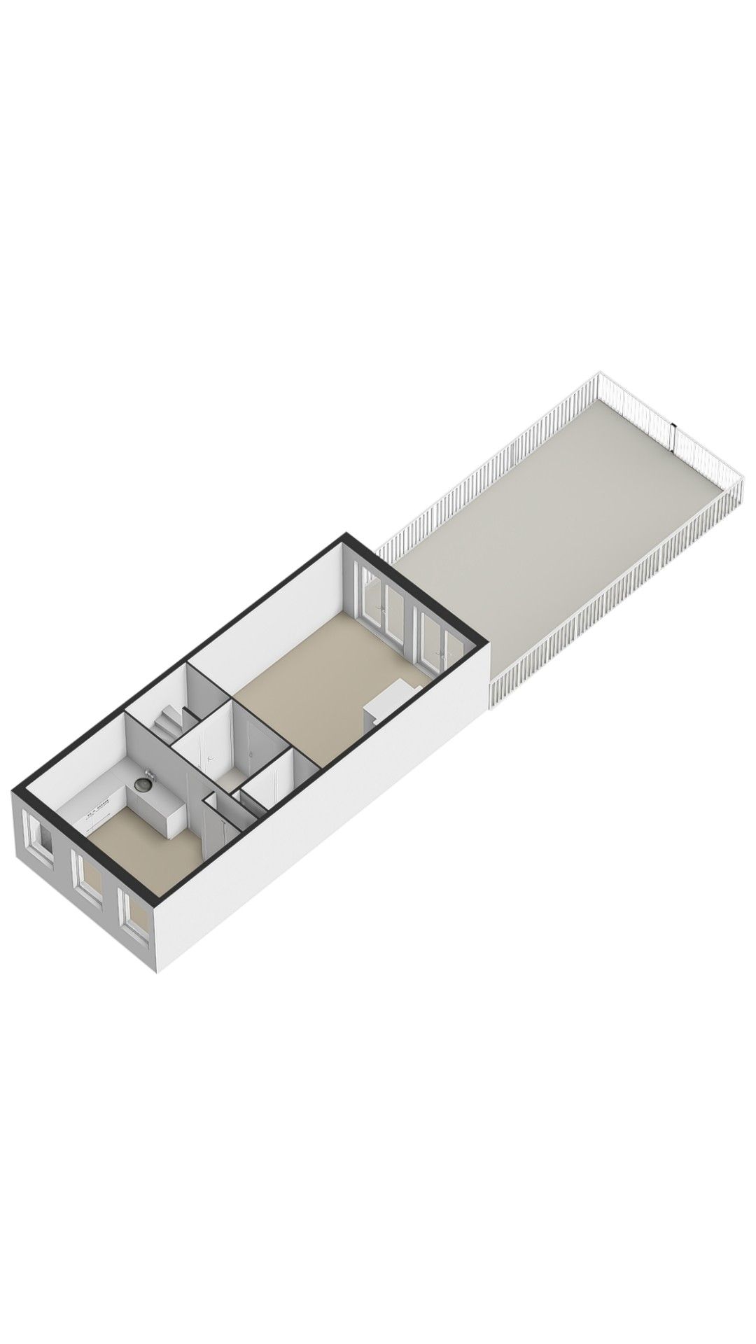 Charming Upper House with Large Terrace in Jordaan — 45